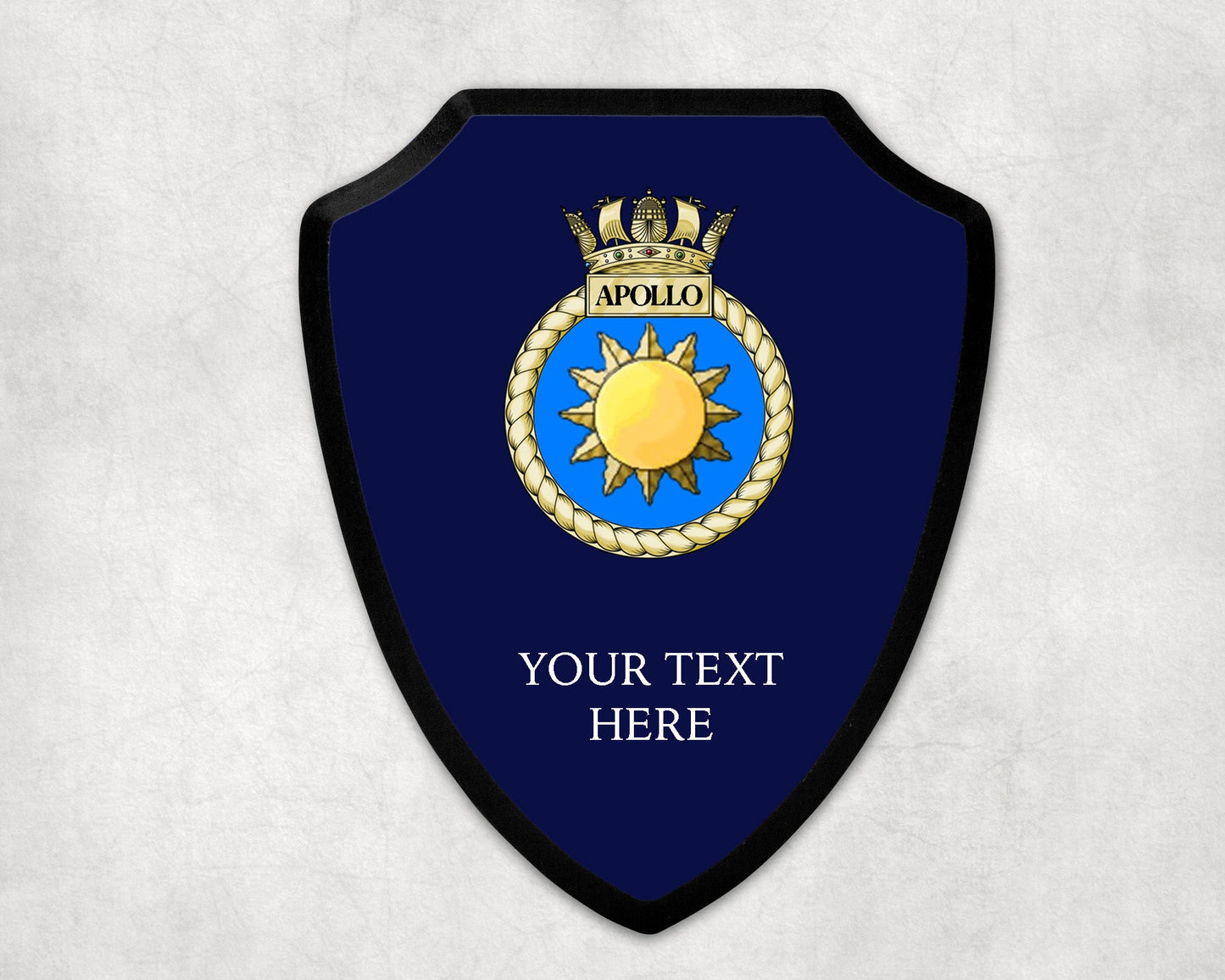 HMS Apollo - Royal Navy Printed Wall Shield