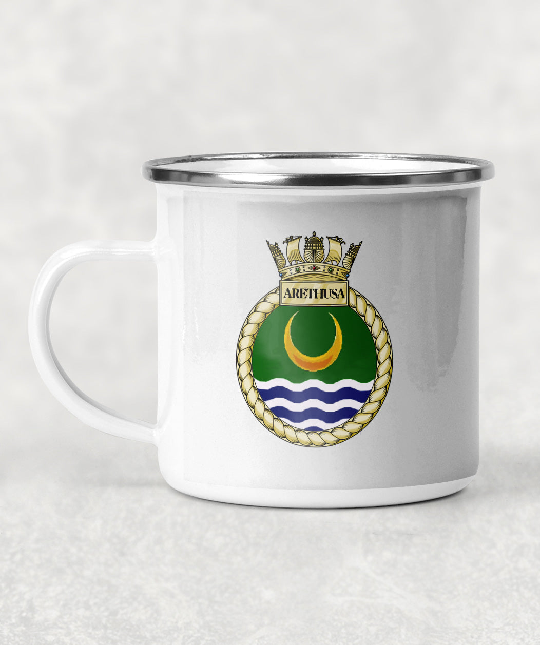 HMS Arethusa - Enamel Mug
