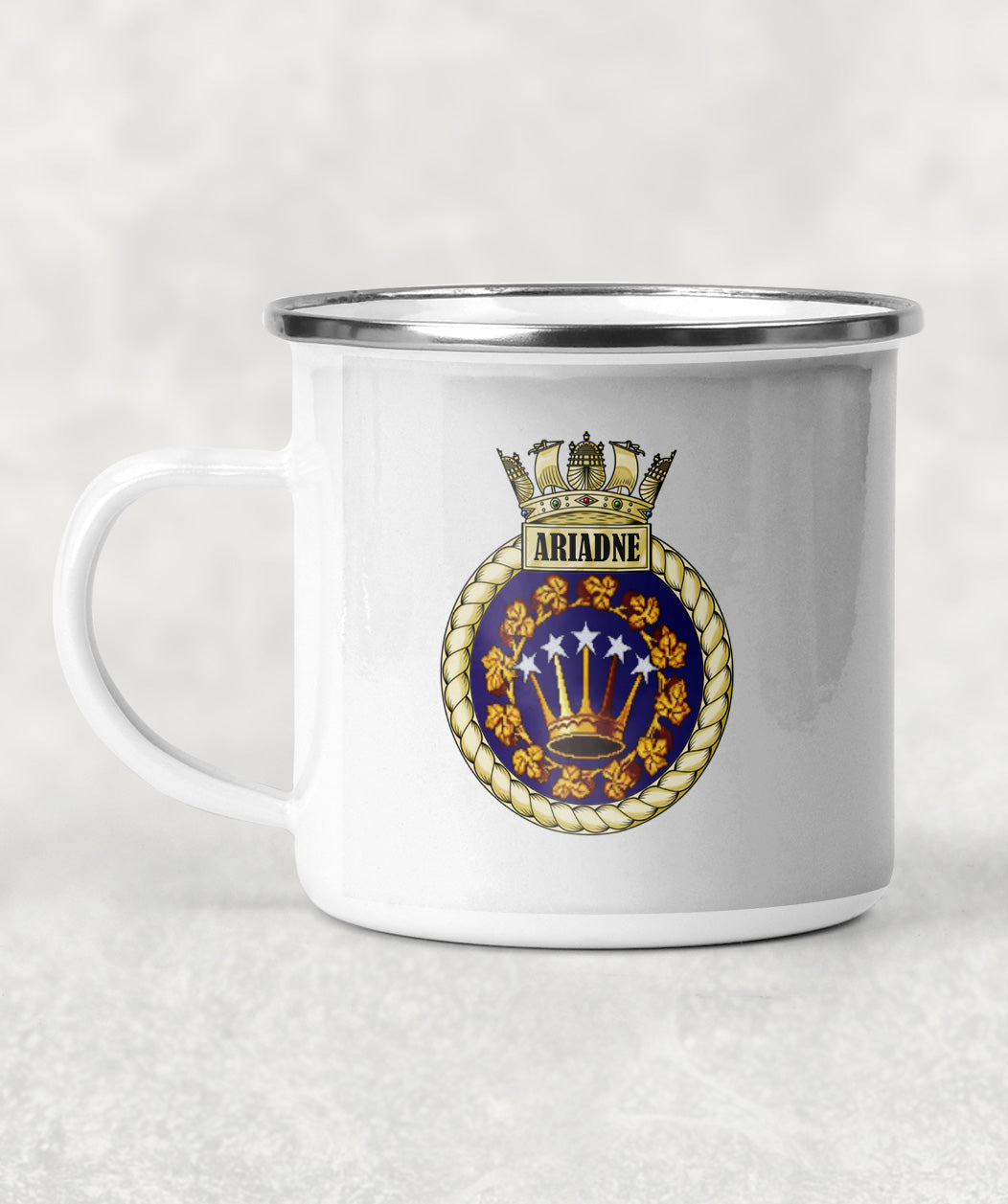 HMS Ariadne - Enamel Mug