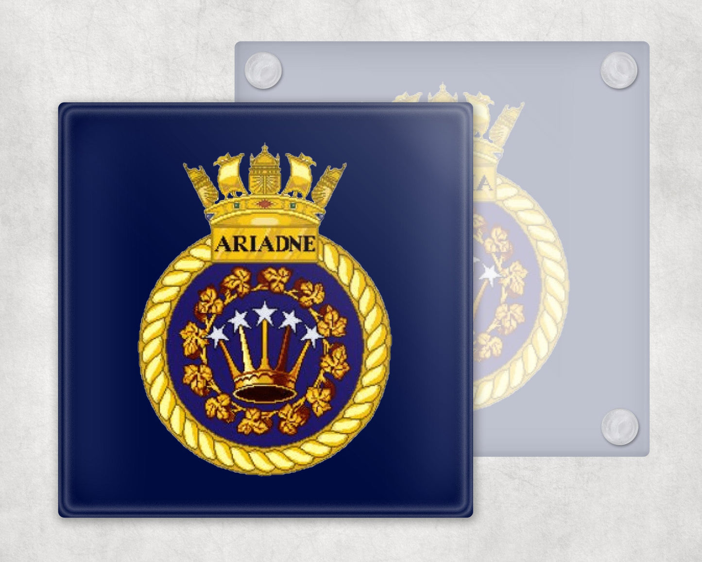HMS Ariadne - Glass Coaster