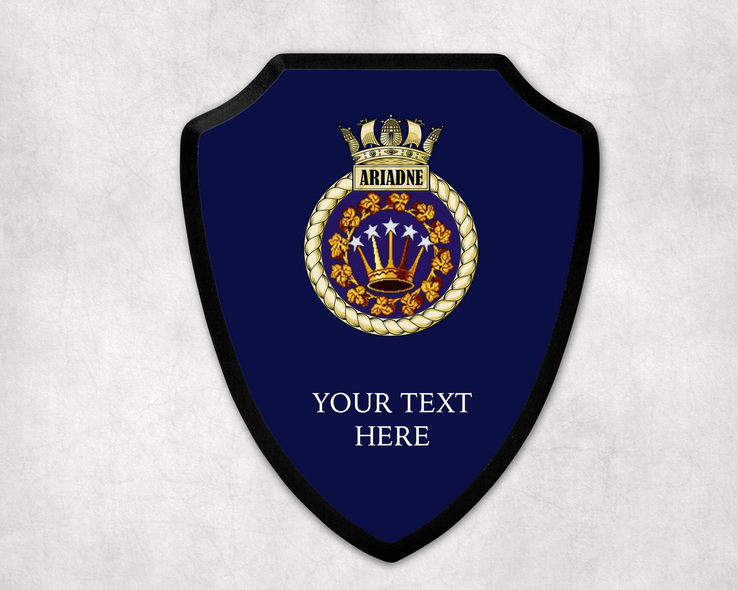 HMS Ariadne - Royal Navy Printed Wall Shield