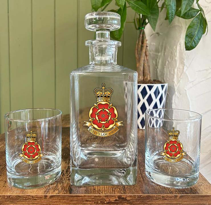 Queen's Lancashire Regiment - Decanter
