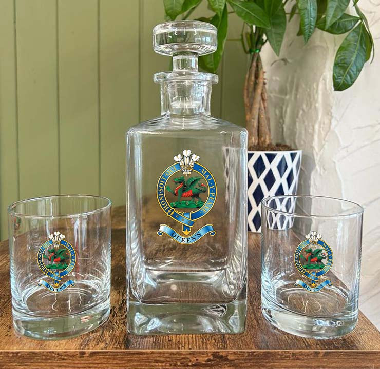 Queen's Regiment - Decanter