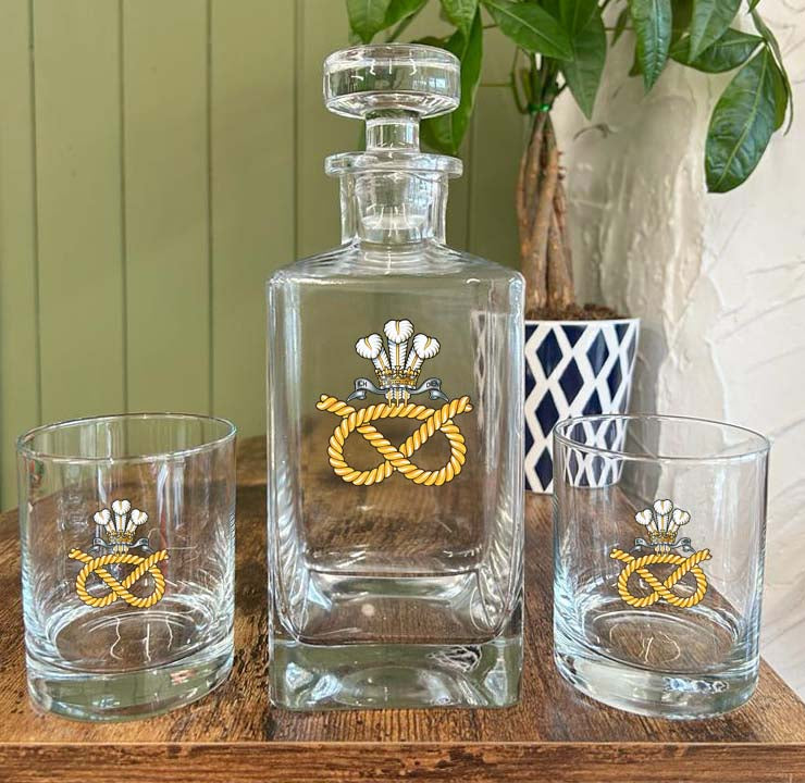 Staffordshire Regiment - Decanter