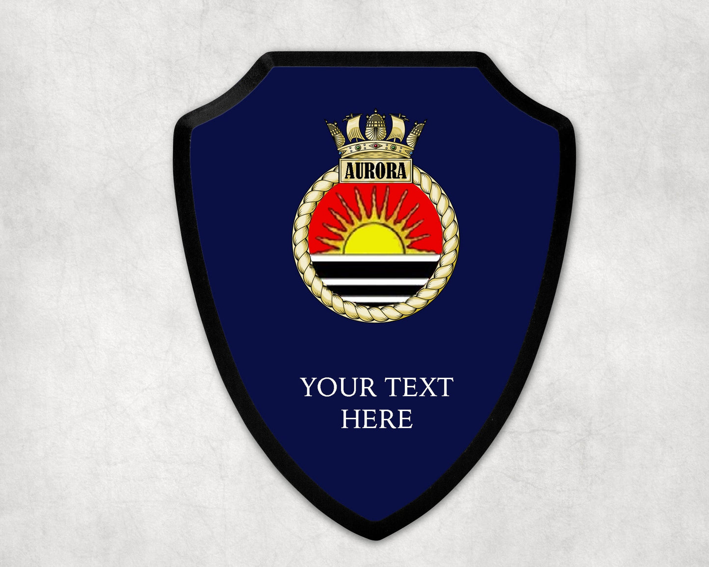 HMS Aurora - Royal Navy Printed Wall Shield