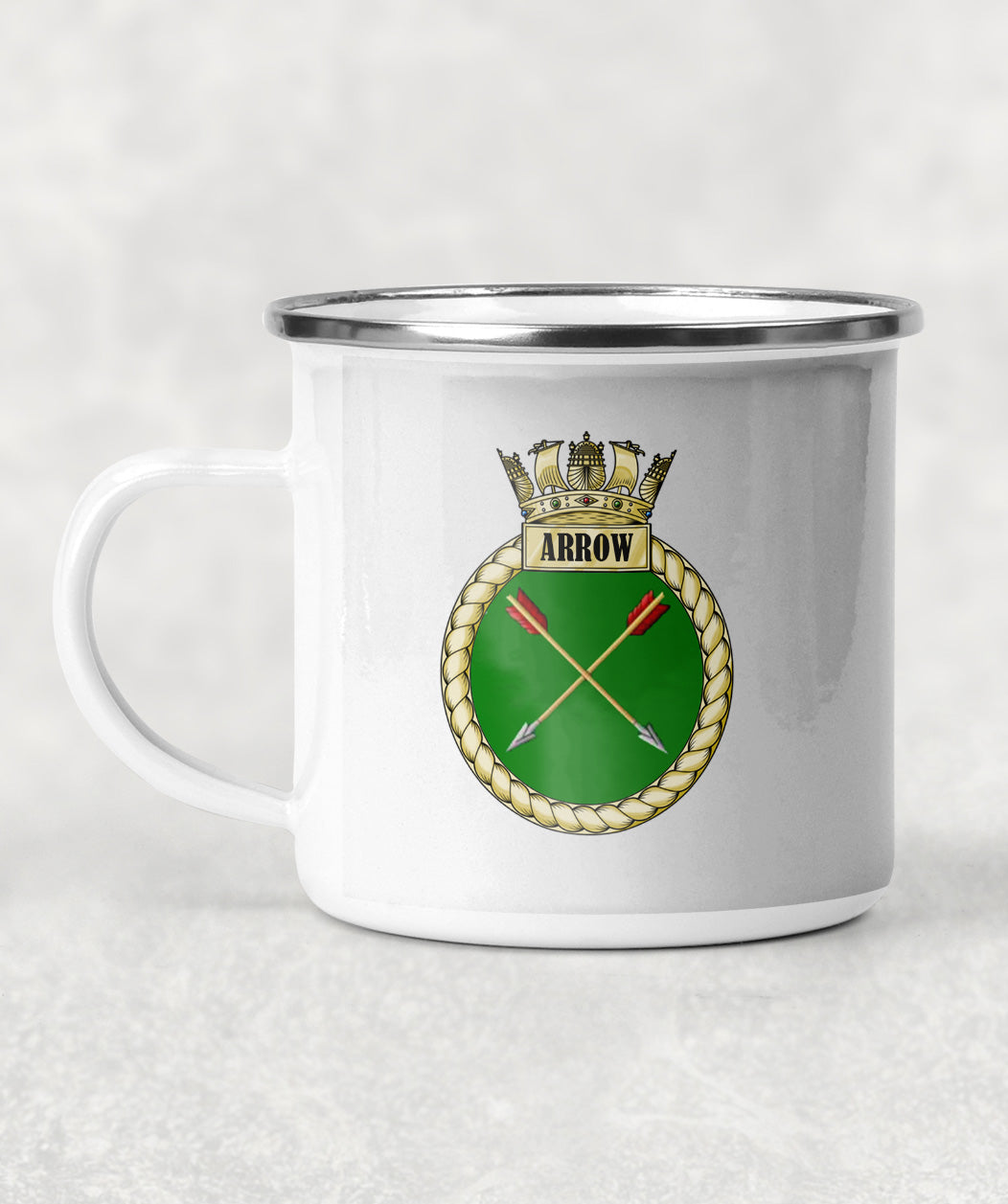 HMS Arrow - Enamel Mug