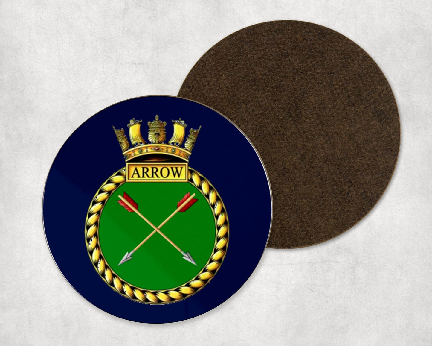 HMS Arrow - Round Coaster Set