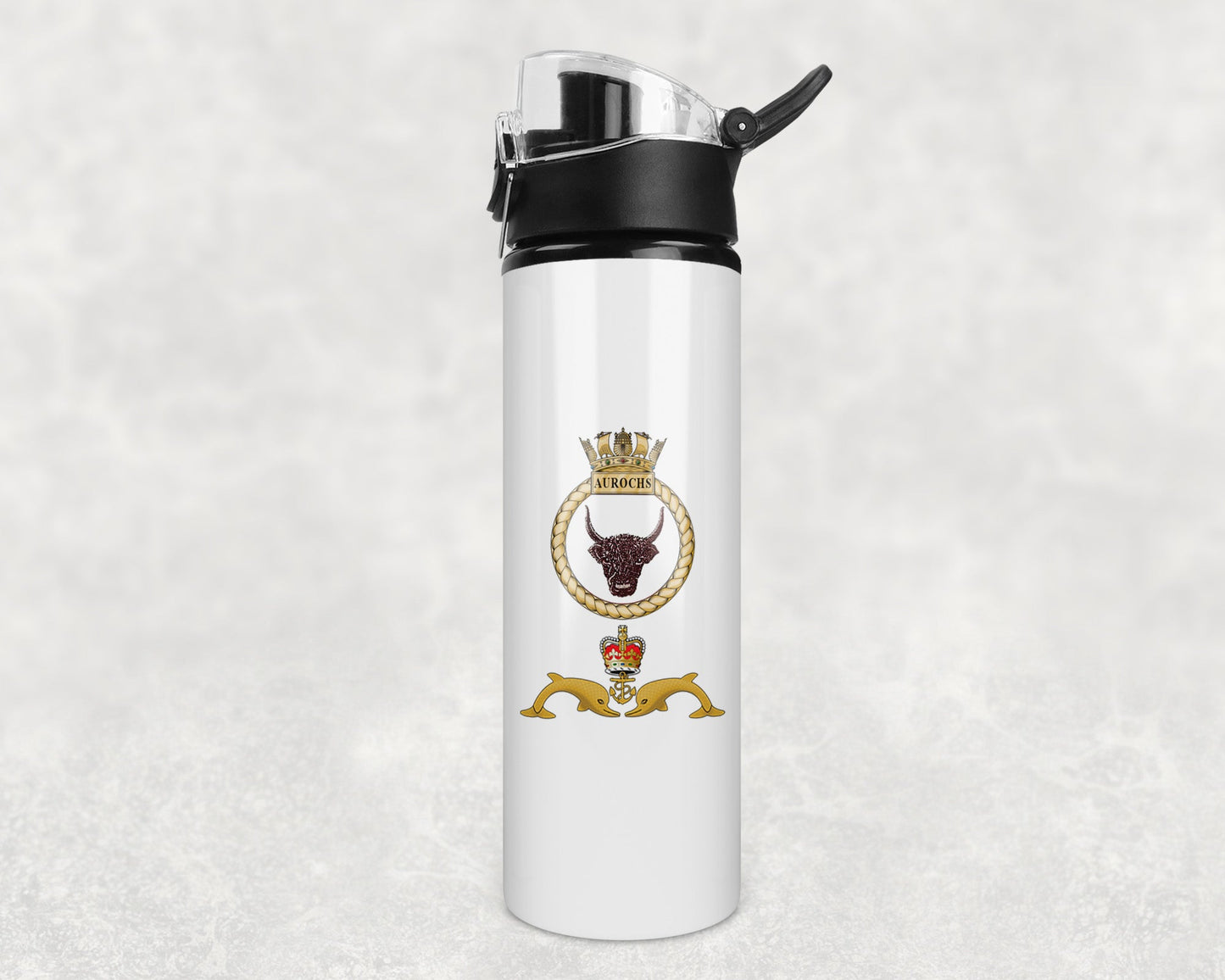 HMS Aurochs - Flip Top Water Bottle