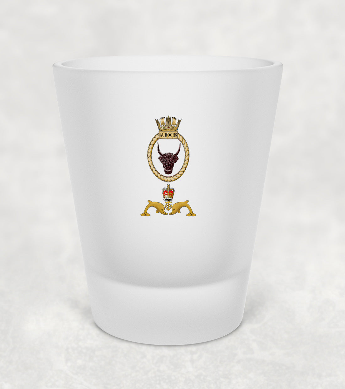 HMS Aurochs - Shot Glass