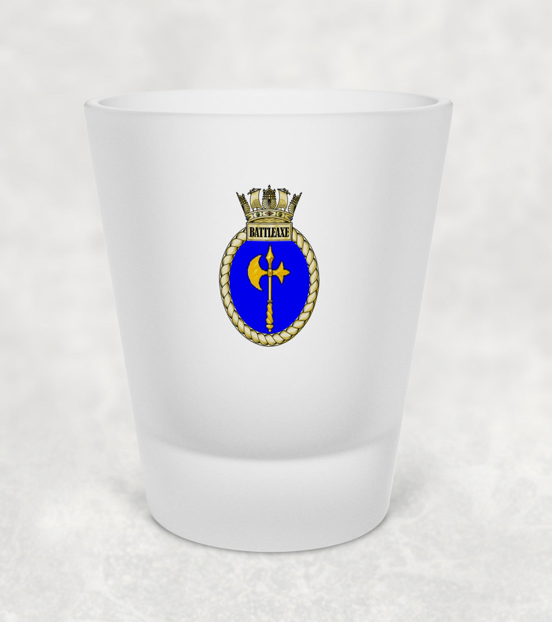 HMS Battleaxe - Shot Glass