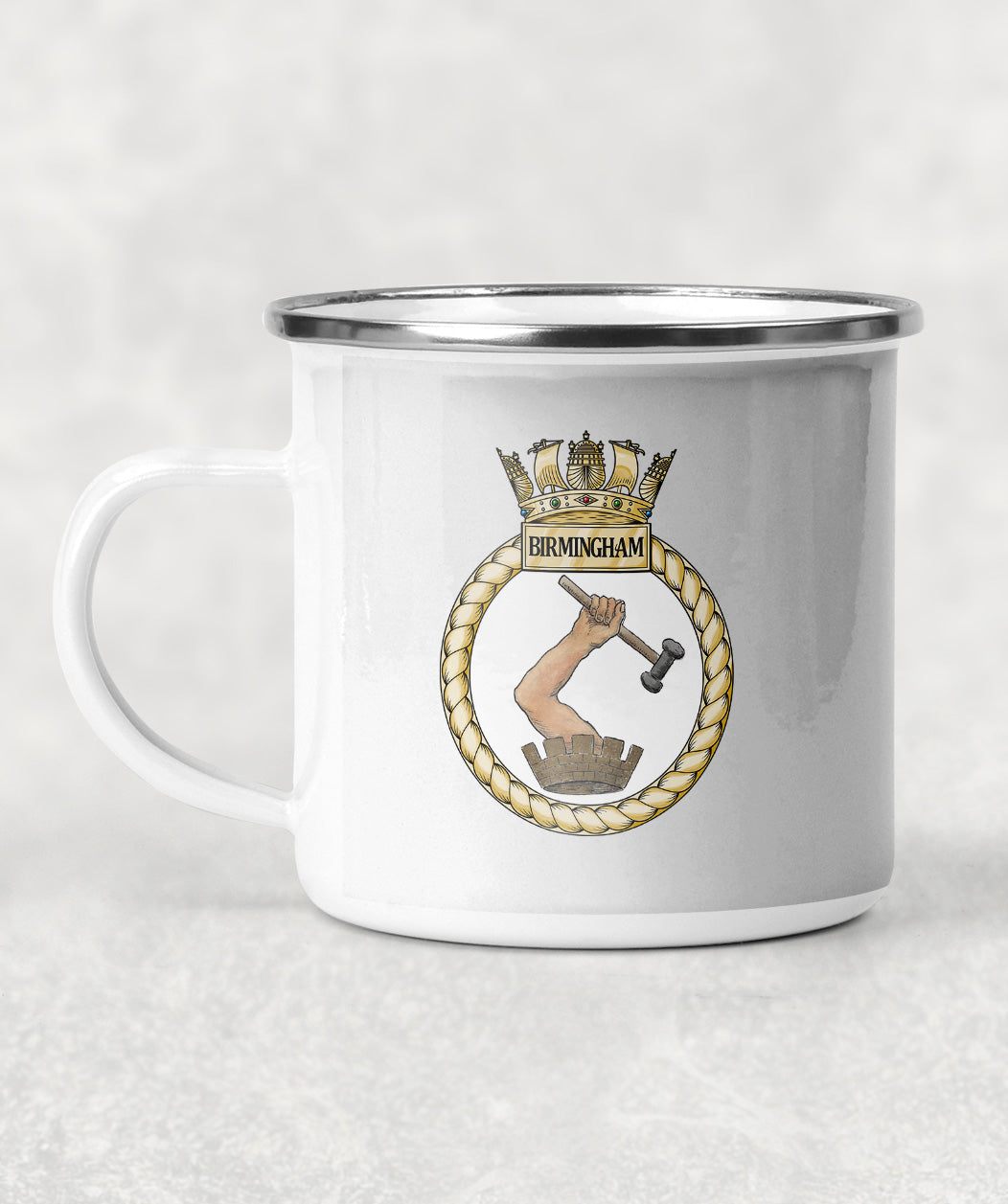 HMS Birmingham - Enamel Mug