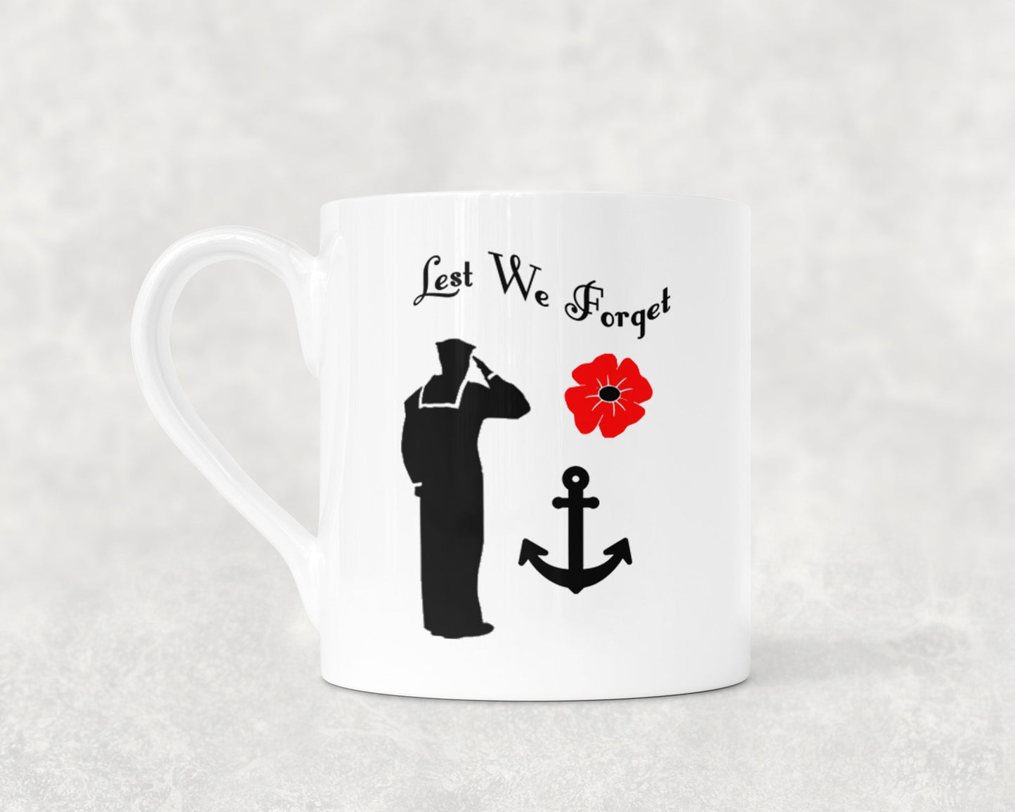 Lest We Forget - Sailor - Bone China Mug