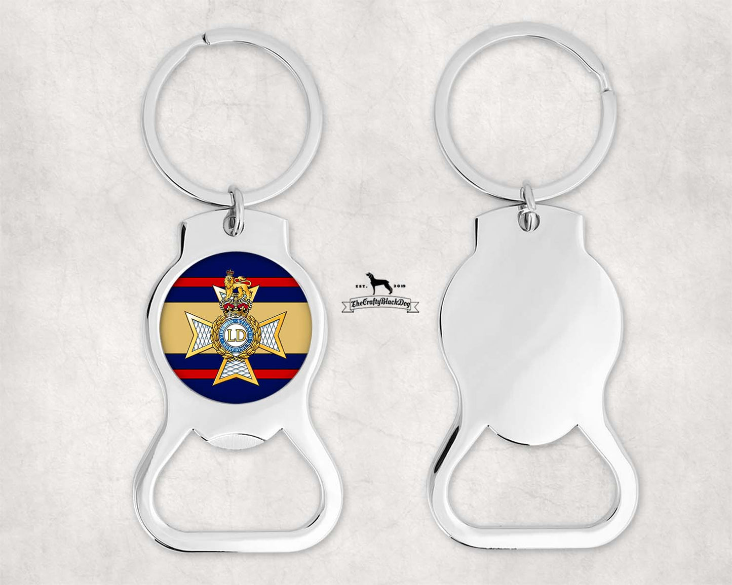Light Dragoons - Bottle Opener Keyring