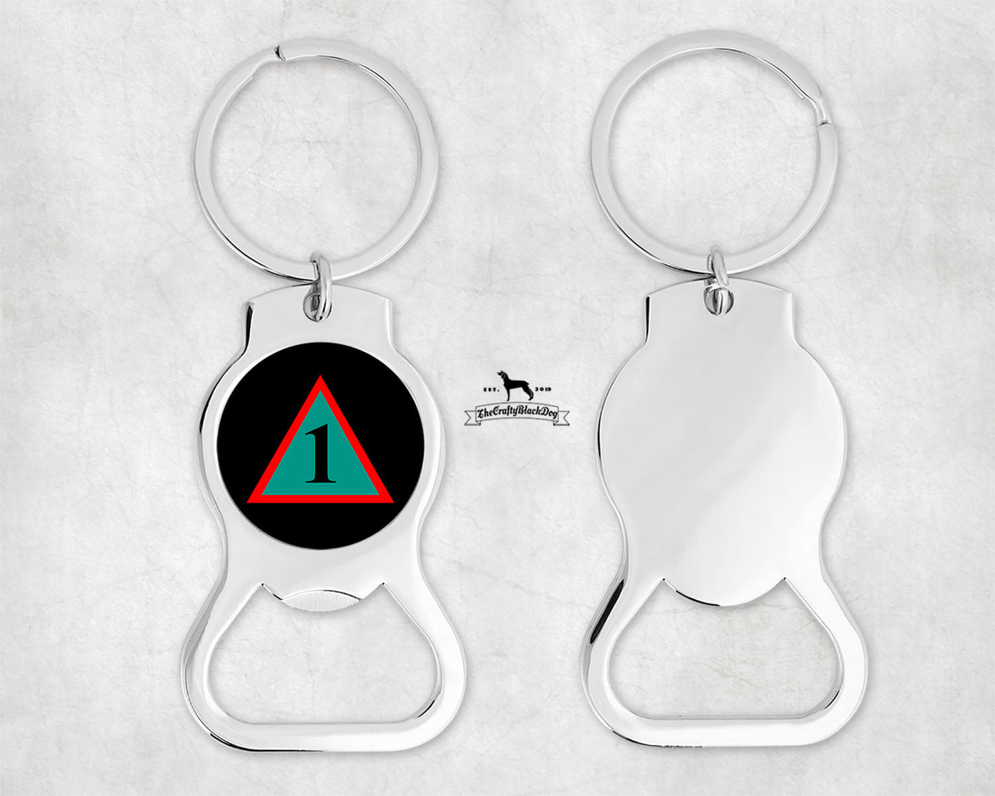 1st Armoured Infantry Brigade - Bottle Opener Key Ring