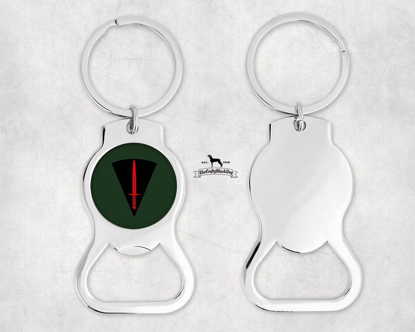All Arms Commando - Bottle Opener Key Ring