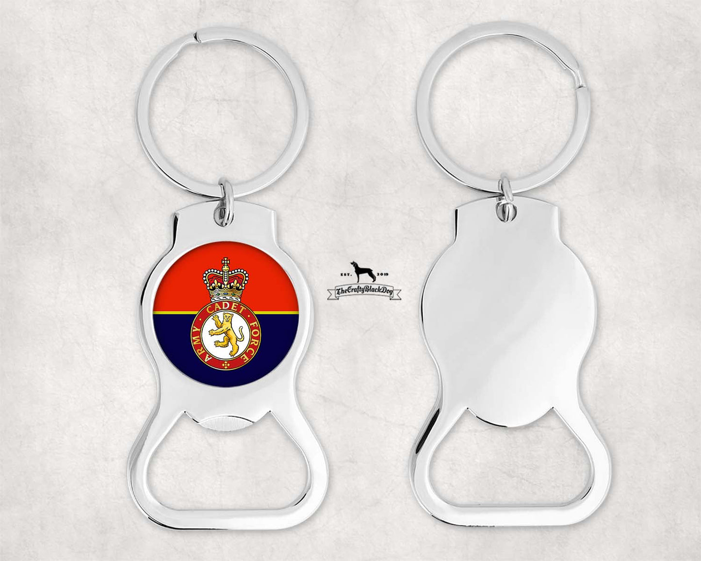 Army Cadet Force (ACF) - Bottle Opener Key Ring