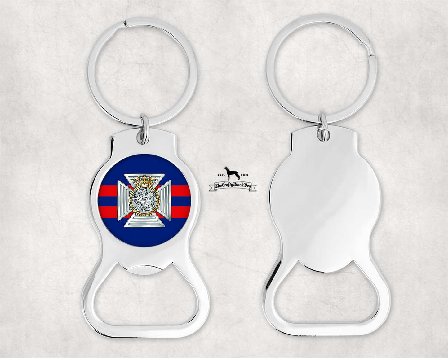 The Duke of Edinburgh's Royal Regiment (Berkshire and Wiltshire) - Bottle Opener Key Ring