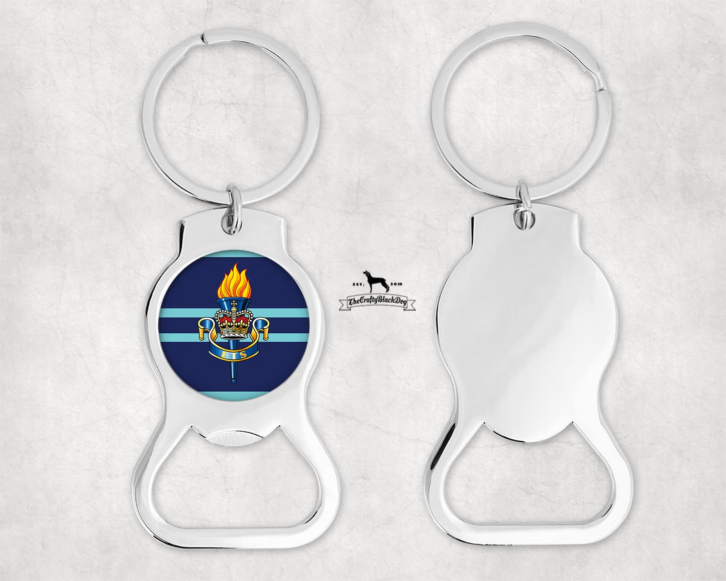 Educational and Training Services Branch - Bottle Opener Key Ring