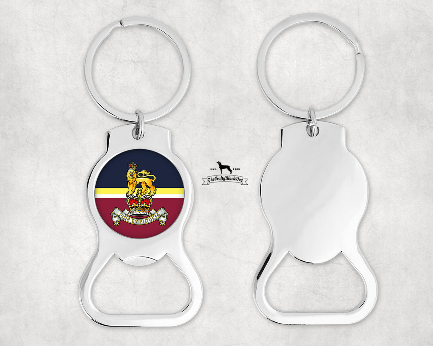 Royal Army Pay Corps - Bottle Opener Key Ring