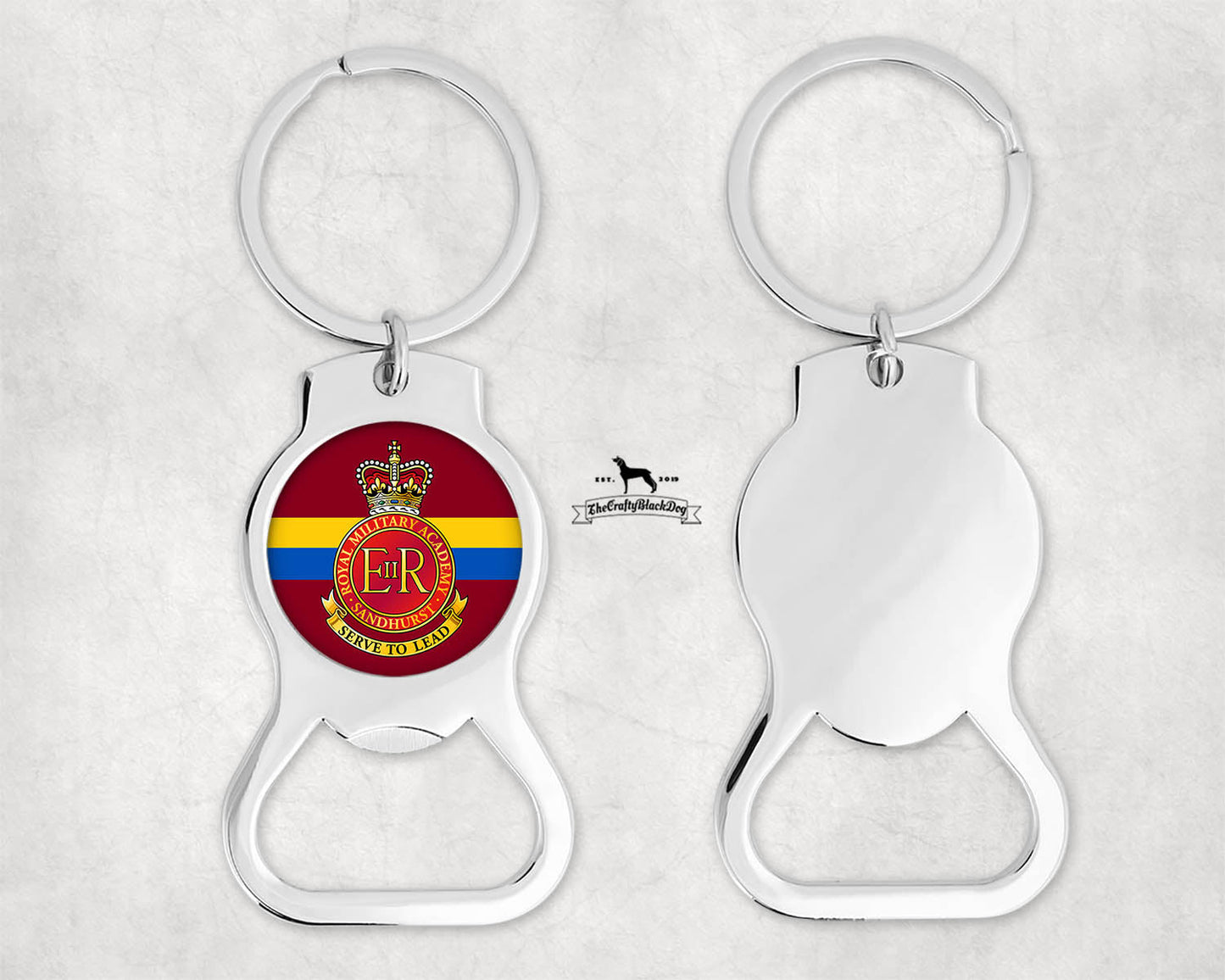 Royal Military Academy Sandhurst - Bottle Opener Key Ring