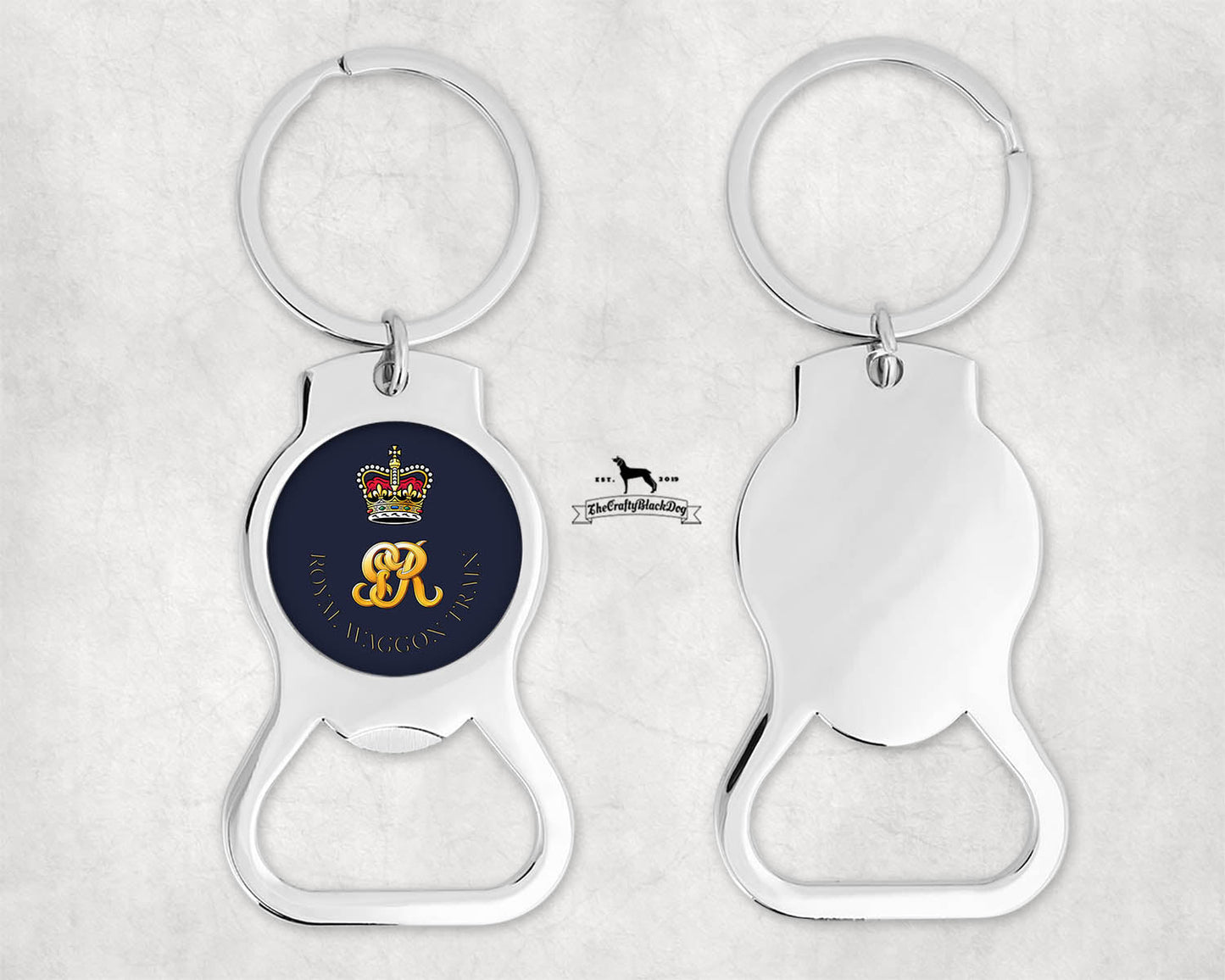 Royal Waggon Train - Bottle Opener Key Ring