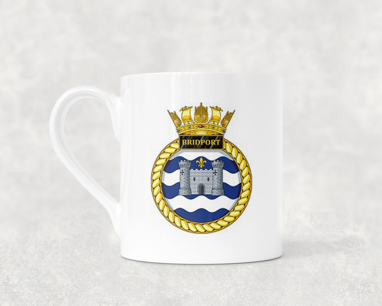 HMS Bridport - Bone China Mug