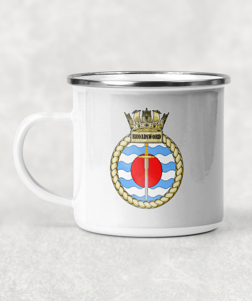 HMS Broadsword - Enamel Mug