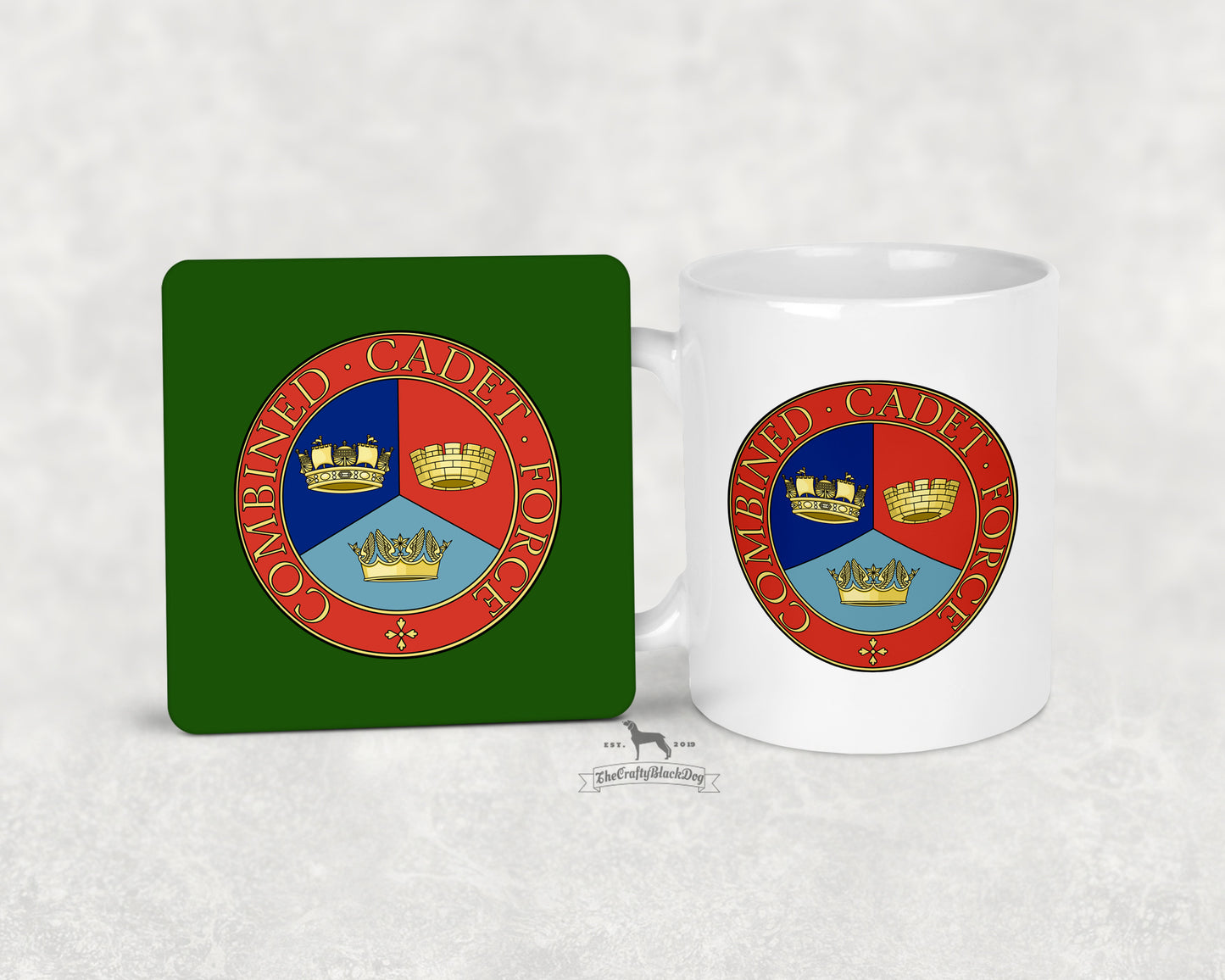 Combined Cadet Force - MUG and COASTER SET