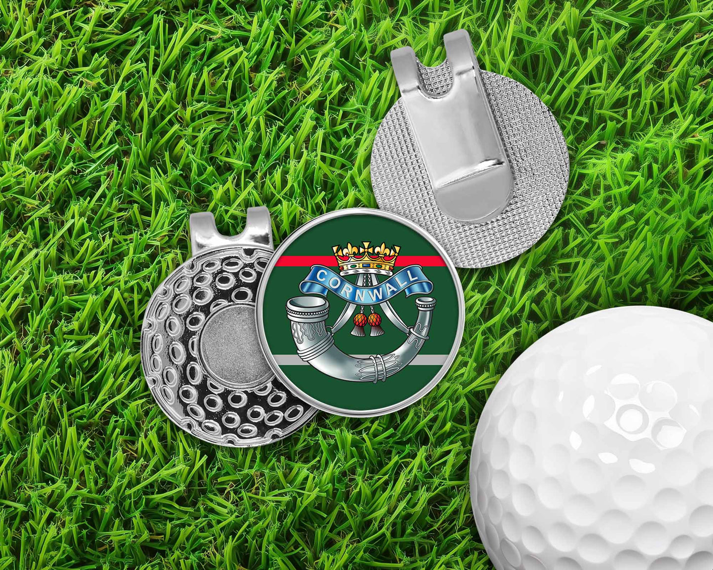 Duke of Cornwall's Light Infantry - Golf Ball Marker Hat Clip