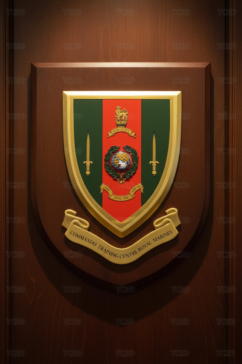 Commando Training Centre - Wall Shield Plaque | MOD Licensed Seller