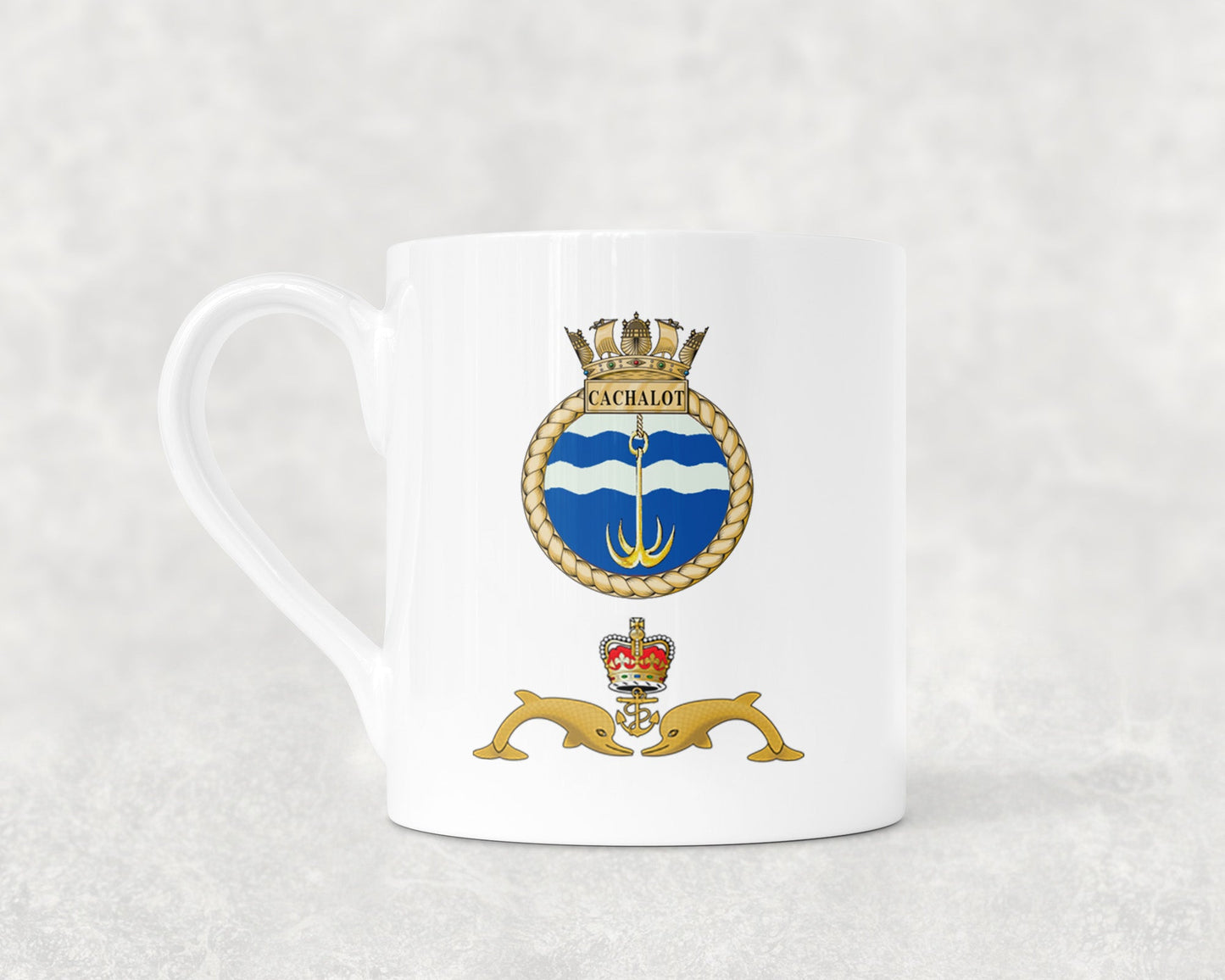 HMS Cachalot - Bone China Mug