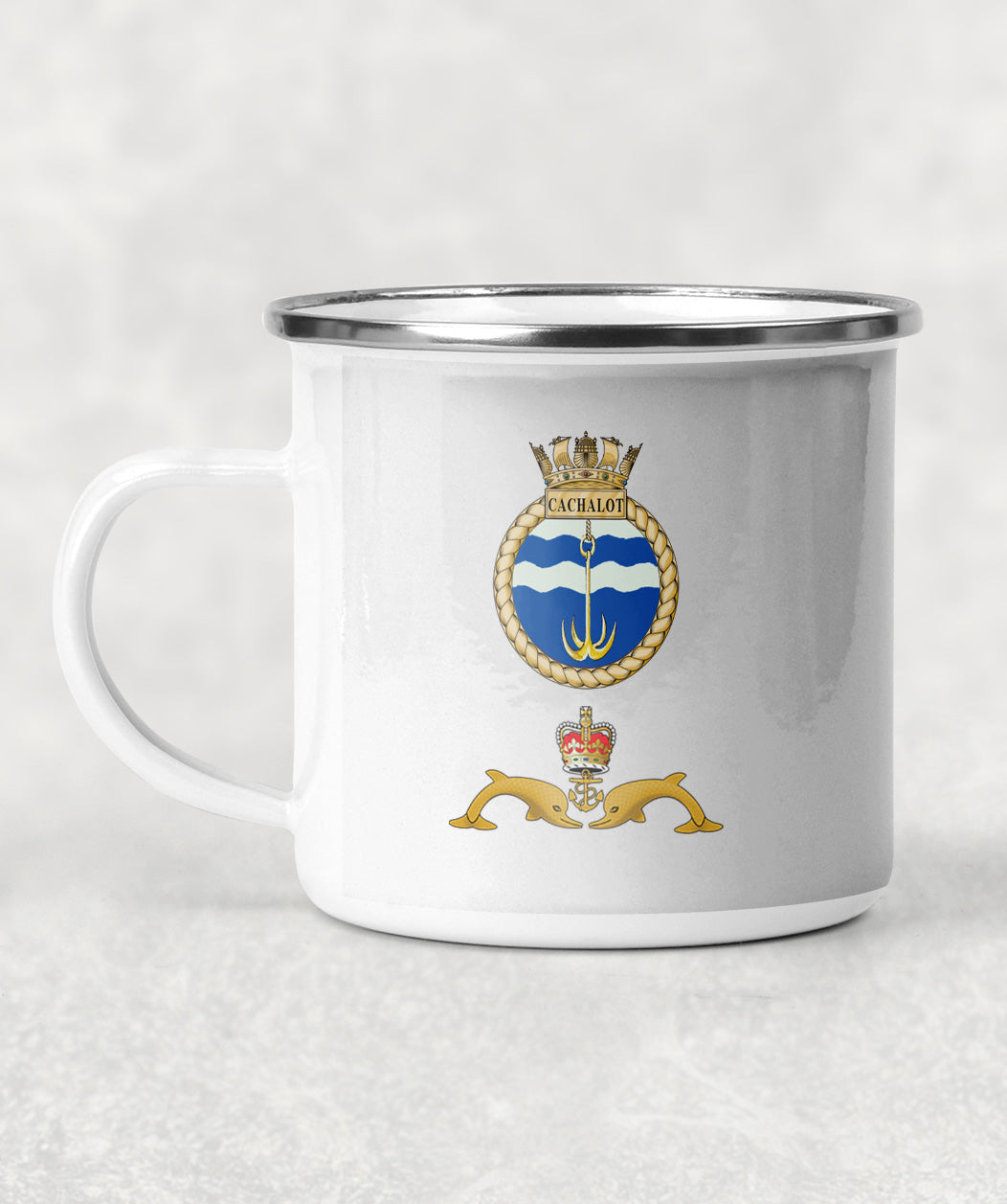 HMS Cachalot - Enamel Mug