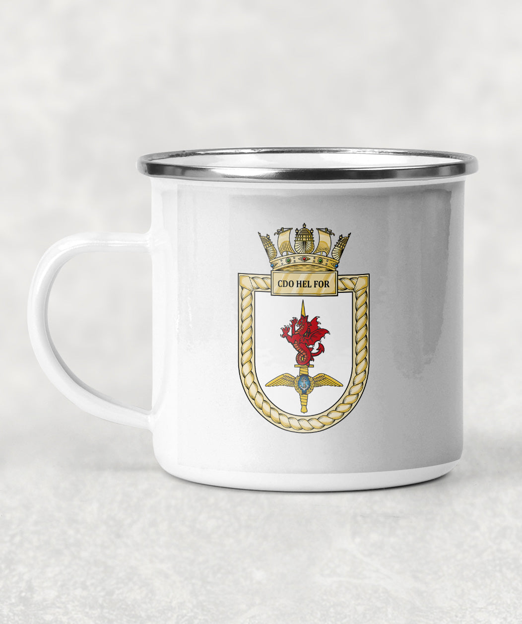 Commando Helicopter Force - Enamel Mug
