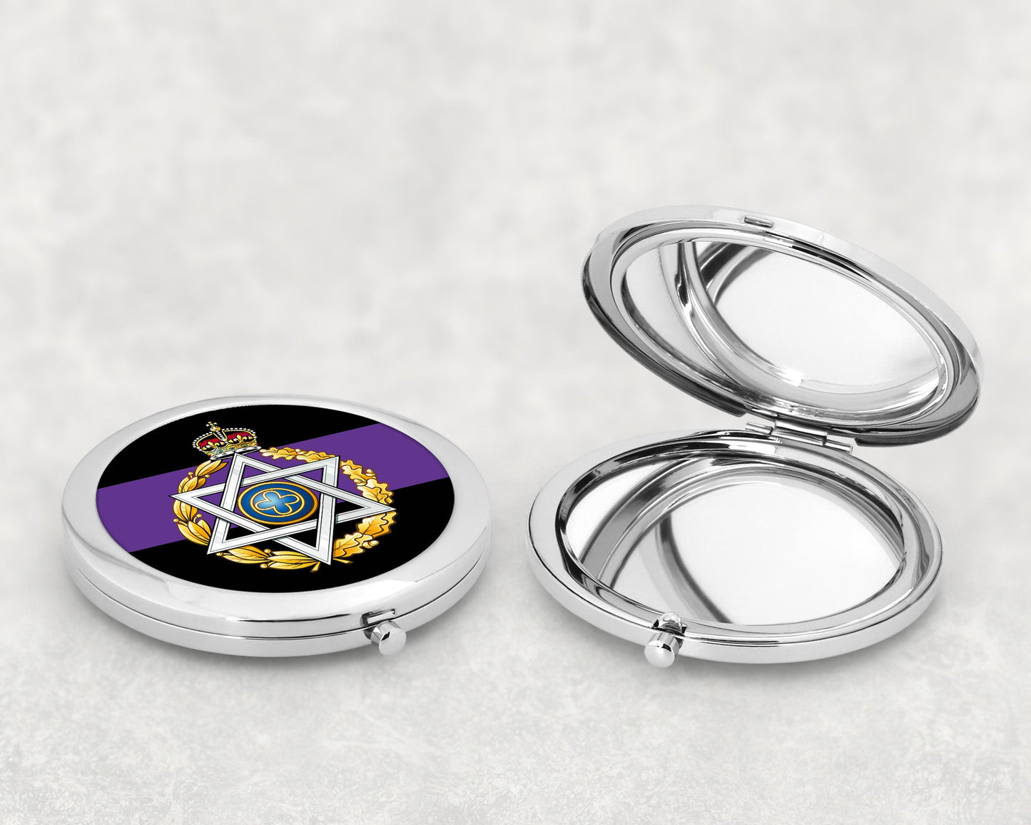 Royal Army Chaplains' Department Jewish KC - Compact Mirror