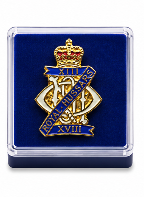 13th/18th Royal Hussars - British Military Lapel Pin Badge | MOD Licensed