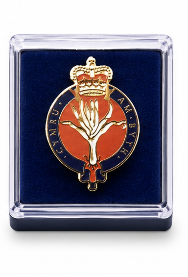 Welsh Guards Cypher - British Military Lapel Pin Badge | MOD Licensed