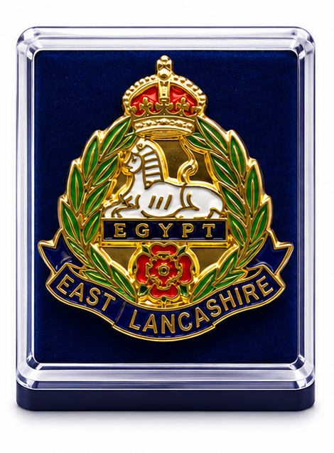 The East Lancashire Regiment - British Military Lapel Pin Badge | MOD Licensed