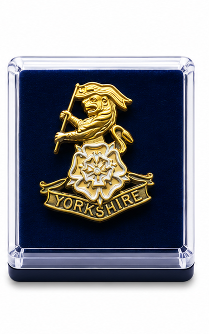 Yorkshire Regiment (Dark Colour) - British Military Lapel Pin Badge | MOD Licensed