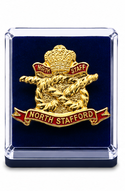 The North Staffordshire Regiment - British Military Lapel Pin Badge | MOD Licensed