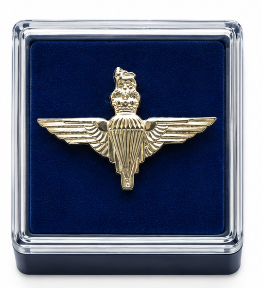 Parachute Regiment (Silver Colour) - British Military Lapel Pin Badge | MOD Licensed