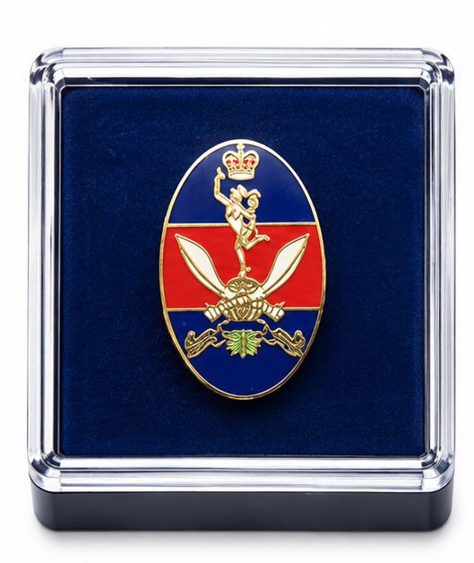 Queen's Gurkha Signals - British Military Lapel Pin Badge | MOD Licensed