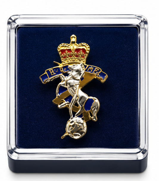 Corps of Royal Electrical and Mechanical Engineers (GOLD) (REME) - British Military Lapel Pin Badge | MOD Licensed