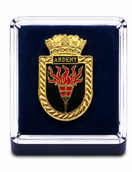 HMS ARDENT - British Military Lapel Pin Badge | MOD Licensed