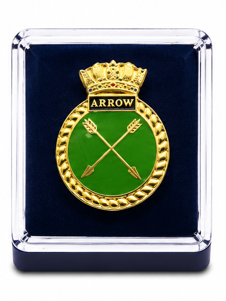 HMS ARROW - British Military Lapel Pin Badge | MOD Licensed