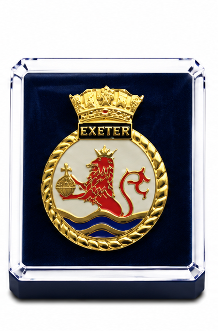 HMS EXETER - British Military Lapel Pin Badge | MOD Licensed