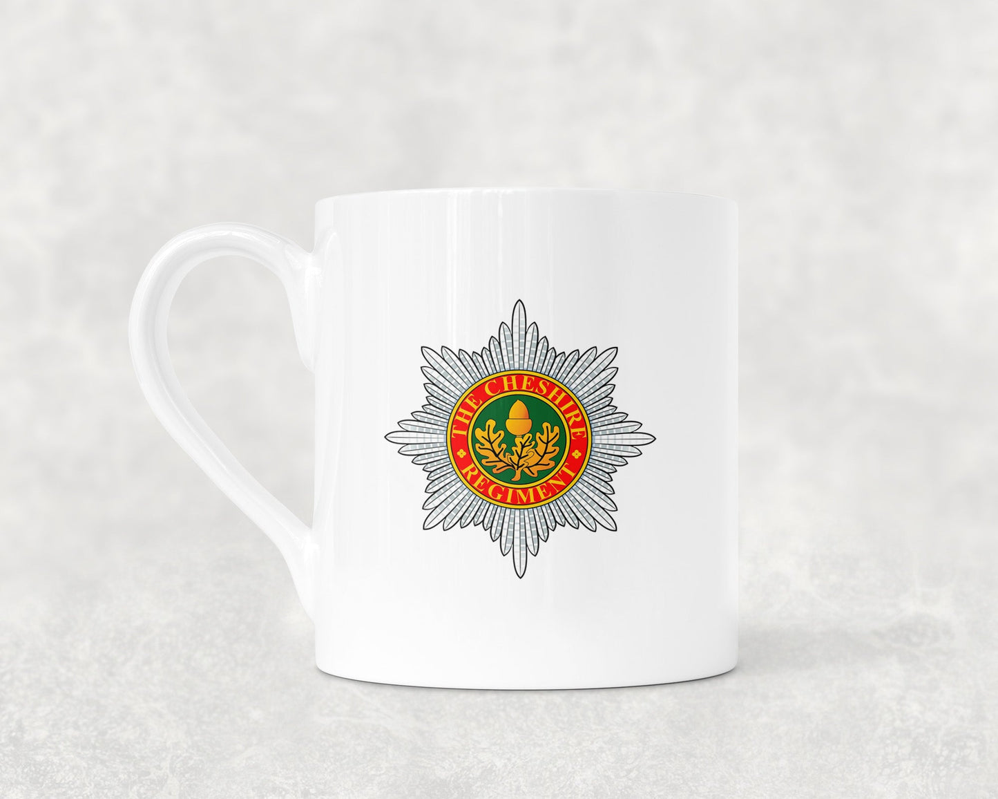Cheshire Regiment - Bone China Mug