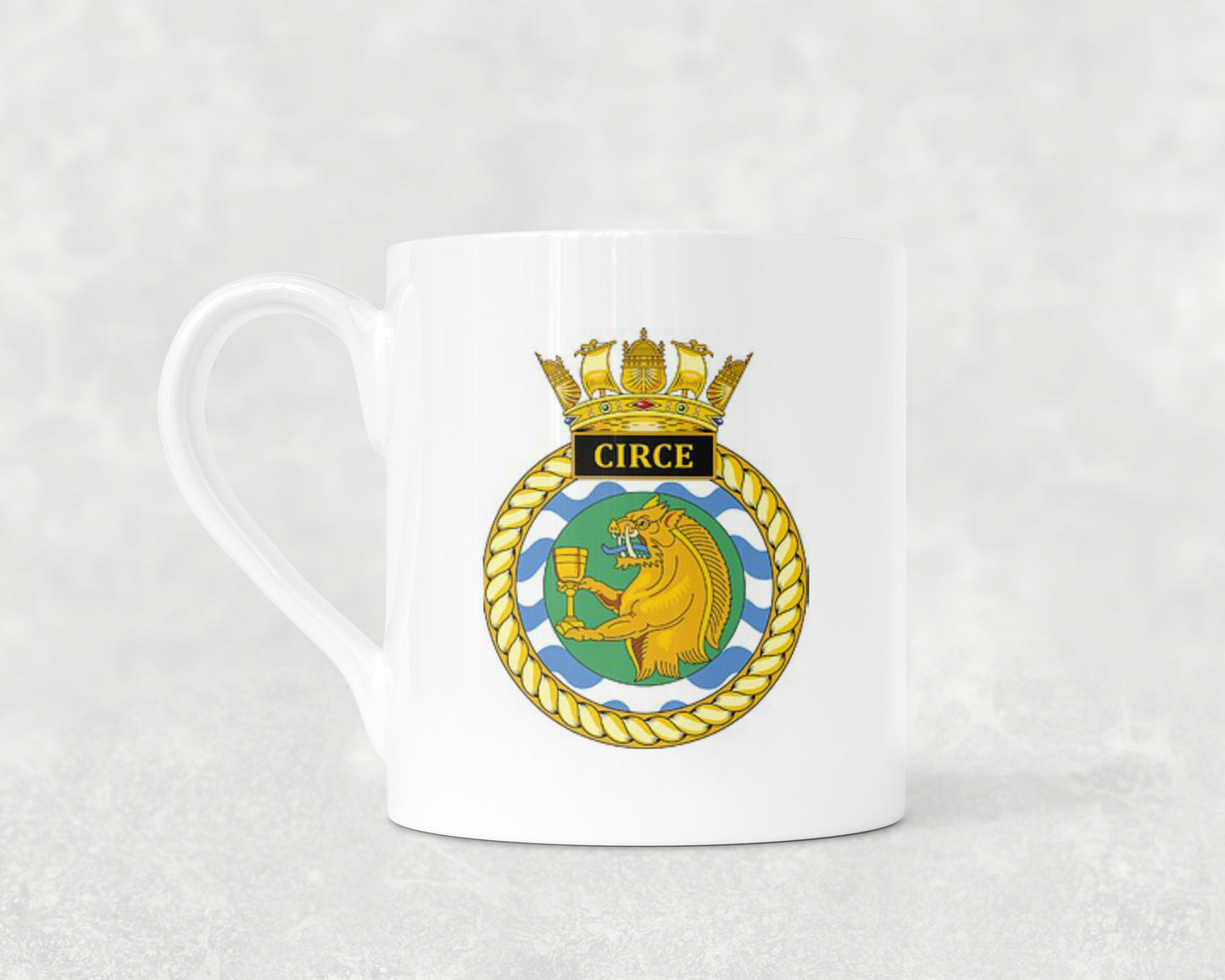HMS Circe - Bone China Mug