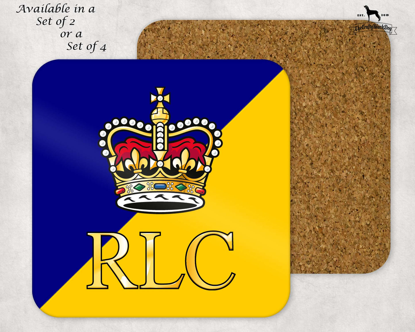Royal Logistic Corps cypher - Coaster Set