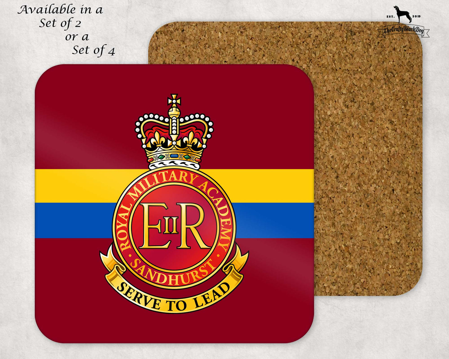 Royal Military Academy Sandhurst - Coaster Set