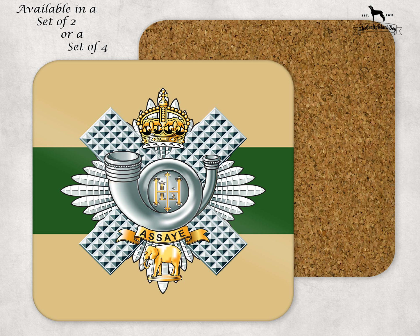Highland Light Infantry - Coaster Set